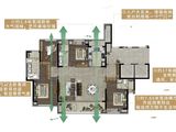 绿城美的桂语映月_4室1厅2卫 建面175平米