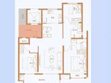 百合兰庭_3室2厅2卫 建面125平米