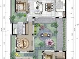 文投蓝城十里风荷_3室2厅3卫 建面150平米