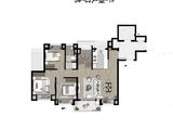 首创禧悦芳菲_4室2厅2卫 建面131平米
