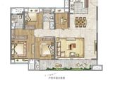 招商丨海翼文璟苑_4室2厅2卫 建面137平米