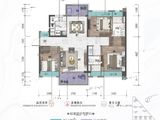 美的嘉华紫薇公馆_3室2厅2卫 建面110平米