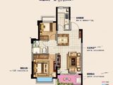宁滁恒大国际健康城_2室2厅1卫 建面76平米