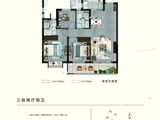 禹洲朗玥府_3室2厅2卫 建面95平米