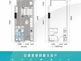 广旅春天里_1室1厅1卫 建面41平米