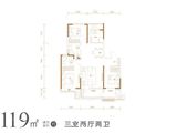 保利和唐悦色_3室2厅2卫 建面119平米