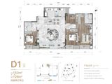 佳兆业滨江四季_4室2厅2卫 建面152平米