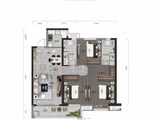 南山纵横滨江时代_3室2厅2卫 建面115平米