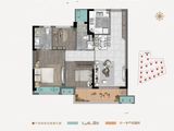 华宸府_3室2厅2卫 建面88平米
