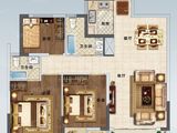 华宇燕京府_3室2厅2卫 建面105平米