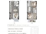 路劲象屿岛上的院子_2室2厅3卫 建面89平米