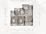 湘溪兰园_3室2厅2卫 建面89平米