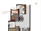 阳光城翡丽湾_2室2厅1卫 建面74平米