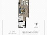 御东联_1室1厅1卫 建面56平米