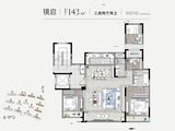 儒辰辰汐_3室2厅2卫 建面143平米