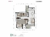 万科时富金色家园Ⅱ_4室2厅2卫 建面126平米