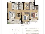 城投地产朗诗乐府_3室2厅2卫 建面105平米