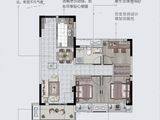 金辉世界城_3室2厅2卫 建面89平米