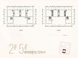 东方云盾科技园_2#5#726㎡ 建面726平米