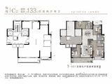 越秀悦见云庭_4室2厅2卫 建面133平米
