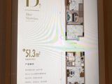 名仕财富中心_2室1厅1卫 建面53平米