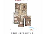 鑫旺澜湖湾_4室2厅2卫 建面180平米