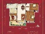 公园里_3室2厅1卫 建面107平米