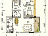 宝盛阳光家园_3室2厅2卫 建面84平米