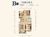 荆门天地_3室2厅2卫 建面110平米