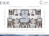 深铁珑境花园一期_3室2厅2卫 建面110平米