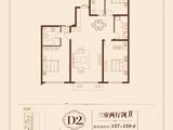 汇智悦景湾_3室2厅2卫 建面157平米