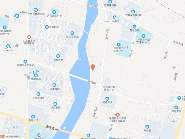 平邑街道，大南泉村东，至银花路北