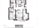 国贸珑上_4室2厅2卫 建面126平米