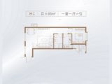 天安海景公馆_1室1厅1卫 建面65平米