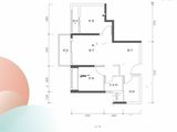 璟荟名庭_2室2厅1卫 建面68平米
