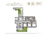 保利国贸天琴湖_4室2厅2卫 建面135平米