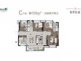 奥园翡翠松湖_4室2厅2卫 建面119平米