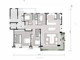 中粮大悦未来城_4室2厅3卫 建面226平米
