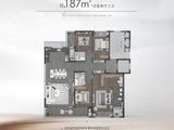 龙湖苏州轨道交通云河颂_4室2厅3卫 建面187平米