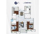 华商金都二期_3室2厅2卫 建面120平米