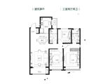 海信依云小镇_3室2厅2卫 建面140平米
