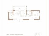 绿城沐春歌_2室1厅1卫 建面59平米