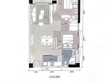 臣田开元广场_3室2厅1卫 建面84平米