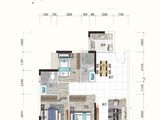国鼎名筑华府_3室2厅2卫 建面98平米