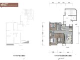 旭辉东昱城_3室2厅2卫 建面98平米