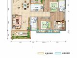 雷州凯悦华府_3室2厅2卫 建面108平米